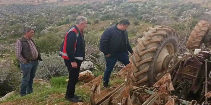 Besni’deki traktör kazasında 1 kişi hayatını kaybetti